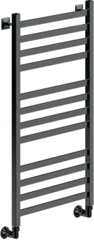 Полотенцесушитель водяной Ника Modern ЛМ 6 100/50, черный матовый ЛМ 6 100/50 черн мат