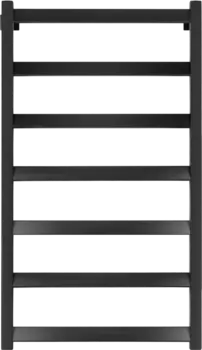 Полотенцесушитель водяной Secado Комано Grado 100х50, черный матовый 4673739251805