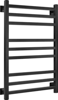 Полотенцесушитель водяной Secado Корато 3 80x50, черный матовый 4603777440602