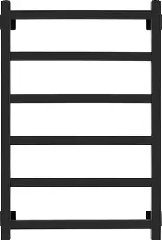 Полотенцесушитель водяной Secado Корсико 1 80x50, черный матовый Корсико 1 (30-30-10) 80/50, черный матовый