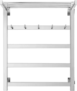 Полотенцесушитель водяной Secado Корсико 1 КСП 60х50 хром 4603777480974