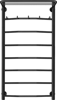 Полотенцесушитель водяной Secado Милан 1 КСП 100х50, черный матовый Милан 1 КСП 100/50, водяной, ЧЕРНЫЙ МАТОВЫЙ