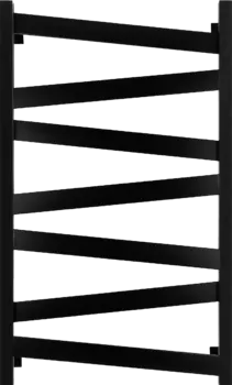 Полотенцесушитель водяной Secado Мирано плюс 100x50, черный матовый Мирано плюс 100/50, водяной, ЧЕРНЫЙ МАТОВЫЙ