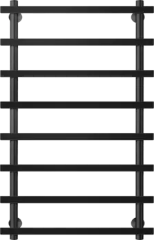 Полотенцесушитель водяной Secado Понтида 1 100х50, черный матовый Понтида 1 100/50/60, водяной, ЧЕРНЫЙ МАТОВЫЙ