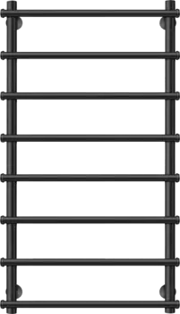 Полотенцесушитель водяной Secado Турин 1 100х50, черный матовый Турин 1 100/50, водяной, ЧЕРНЫЙ МАТОВЫЙ
