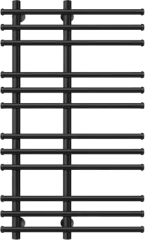 Полотенцесушитель водяной Secado Турин 3 100х50, черный матовый Турин 3 100/20/50, водяной, ЧЕРНЫЙ МАТОВЫЙ