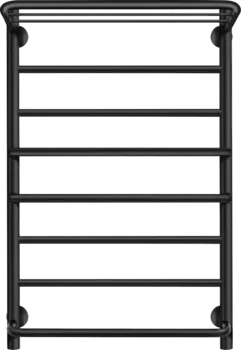 Полотенцесушитель водяной Secado Верона 2 80x50, черный матовый Верона 2 80/50, водяной, ЧЕРНЫЙ МАТОВЫЙ