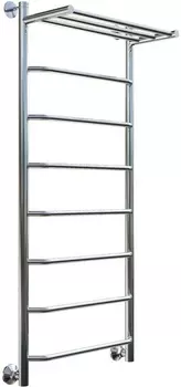 Полотенцесушитель водяной Тругор Браво НП 1 П ЛЦ4 120x50, с полкой Браво1/нп12050П