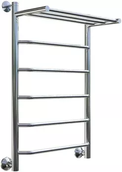 Полотенцесушитель водяной Тругор Браво НП 1 П ЛЦ4 80x40, с полкой Браво1/нп8040П