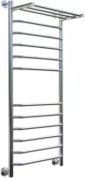 Полотенцесушитель водяной Тругор Браво НП 2 П ЛЦ4 120x50, с полкой Браво2/нп12050П