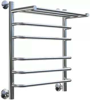 Полотенцесушитель водяной Тругор Идеал НП 2 П ЛЦ5 60x50, с полкой Идеал2/нп6050П