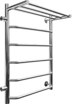 Полотенцесушитель водяной Тругор ЛЦ Браво ПМ 1 П L 50x80x50, с полкой Браво1П/ПМ508050лев