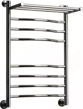 Полотенцесушитель водяной Тругор ЛЦ Лотос НП 2 П 80x50, с полкой Лотос2П/НП8050