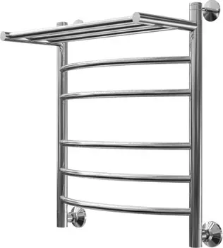 Полотенцесушитель водяной Тругор ЛЦ Приоритет НП 2 П 60x50, с полкой Приоритет2П/НП6050