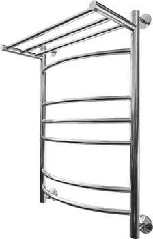 Полотенцесушитель водяной Тругор ЛЦ Приоритет НП 3 П 80x50, с полкой Приоритет3П/НП8050