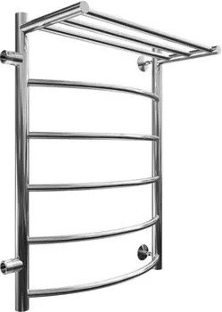 Полотенцесушитель водяной Тругор ЛЦ Приоритет ПМ 1 П L 50x80x50, с полкой Приоритет1П/ПМ508050лев