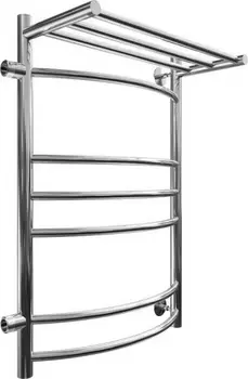 Полотенцесушитель водяной Тругор ЛЦ Приоритет ПМ 3 П L 50x80x50, с полкой Приоритет3П/ПМ508050лев