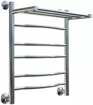 Полотенцесушитель водяной Тругор Лотос НП 3 П ЛЦ28 60x50, с полкой Лотос3/нп6050П