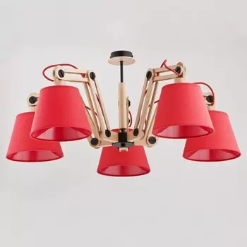 Потолочная люстра Alfa Joga Red 22245 /22245