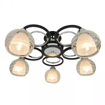 Потолочная люстра Arte Lamp Ginevra A1604PL-5BK