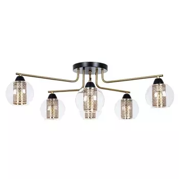 Потолочная люстра Arte Lamp Manchester A7045PL-6BK