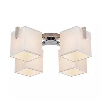 Потолочная люстра Citilux Стенли CL465141, плафоны белые