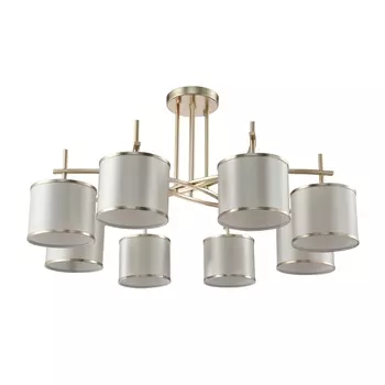 Потолочная люстра Crystal Lux Sergio PL8 Gold