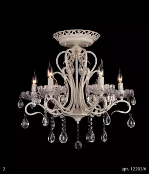 Потолочная люстра Eurosvet 12205/6 белый Strotskis