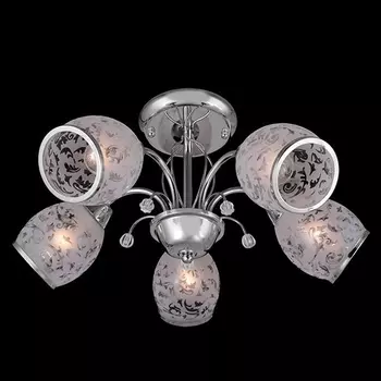 Потолочная люстра Eurosvet 30026/5 хром