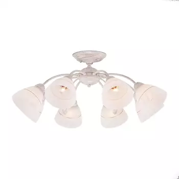 Потолочная люстра Eurosvet 30156/8 белый с золотом