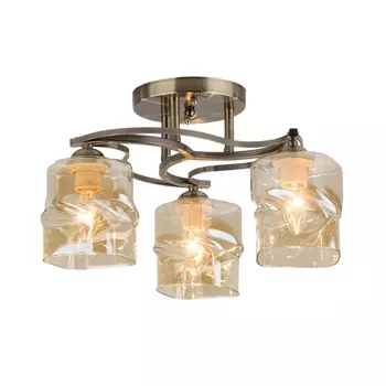 Потолочная люстра Eurosvet 30158/3 античная бронза