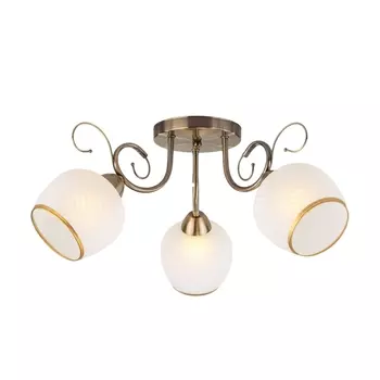 Потолочная люстра Eurosvet 30159/3 античная бронза