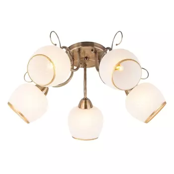 Потолочная люстра Eurosvet 30159/5 античная бронза