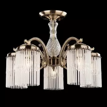 Потолочная люстра Eurosvet 60014/5 античная бронза