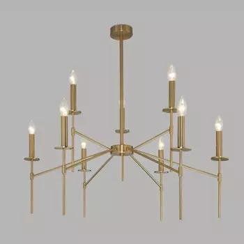 Потолочная люстра Eurosvet 60142/9 латунь