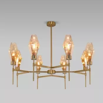 Потолочная люстра Eurosvet 60143/8 латунь