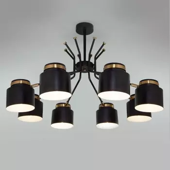 Потолочная люстра Eurosvet Batler 70133/8 черный