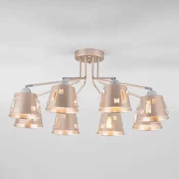 Потолочная люстра Eurosvet Benna 70105/8 шампань