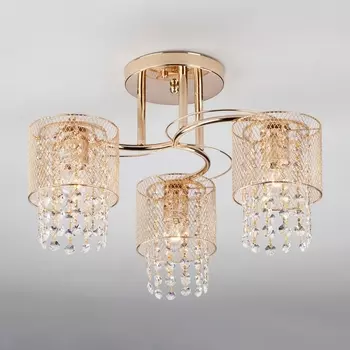 Потолочная люстра Eurosvet Bonnie 30137/3 золото