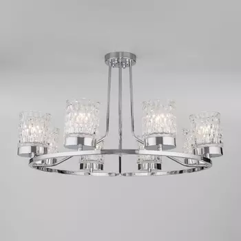 Потолочная люстра Eurosvet Calle 60127/8 хром