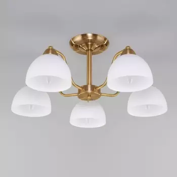 Потолочная люстра Eurosvet Carissa 30172/5 античная бронза