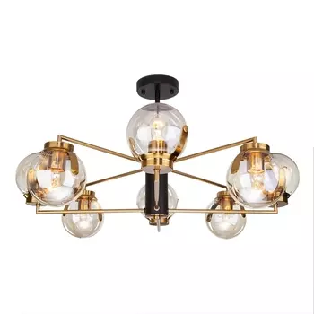 Потолочная люстра Eurosvet Creek 70118/8 черный