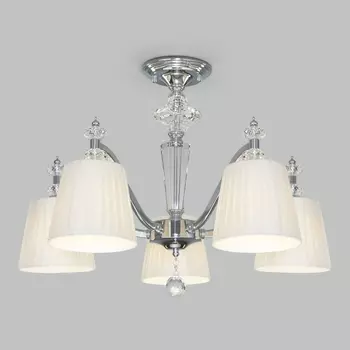 Потолочная люстра Eurosvet Diva 60122/5 хром