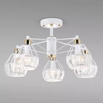 Потолочная люстра Eurosvet Lord 70075/5 белый