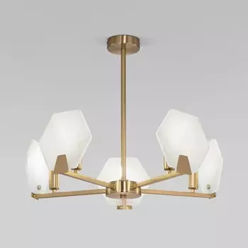 Потолочная люстра Eurosvet Marble 60158/5 латунь
