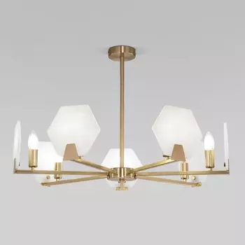 Потолочная люстра Eurosvet Marble 60158/7 латунь