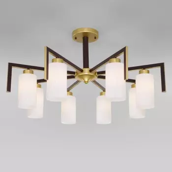 Потолочная люстра Eurosvet Palio 70126/8 черный