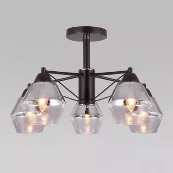 Потолочная люстра Eurosvet Takara 70135/5 кофе