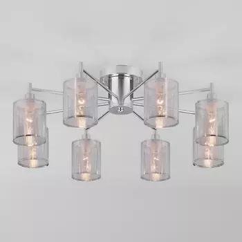 Потолочная люстра Eurosvet Tela 70109/8 хром