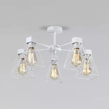 Потолочная люстра Eurosvet Trappola 70107/5 белый